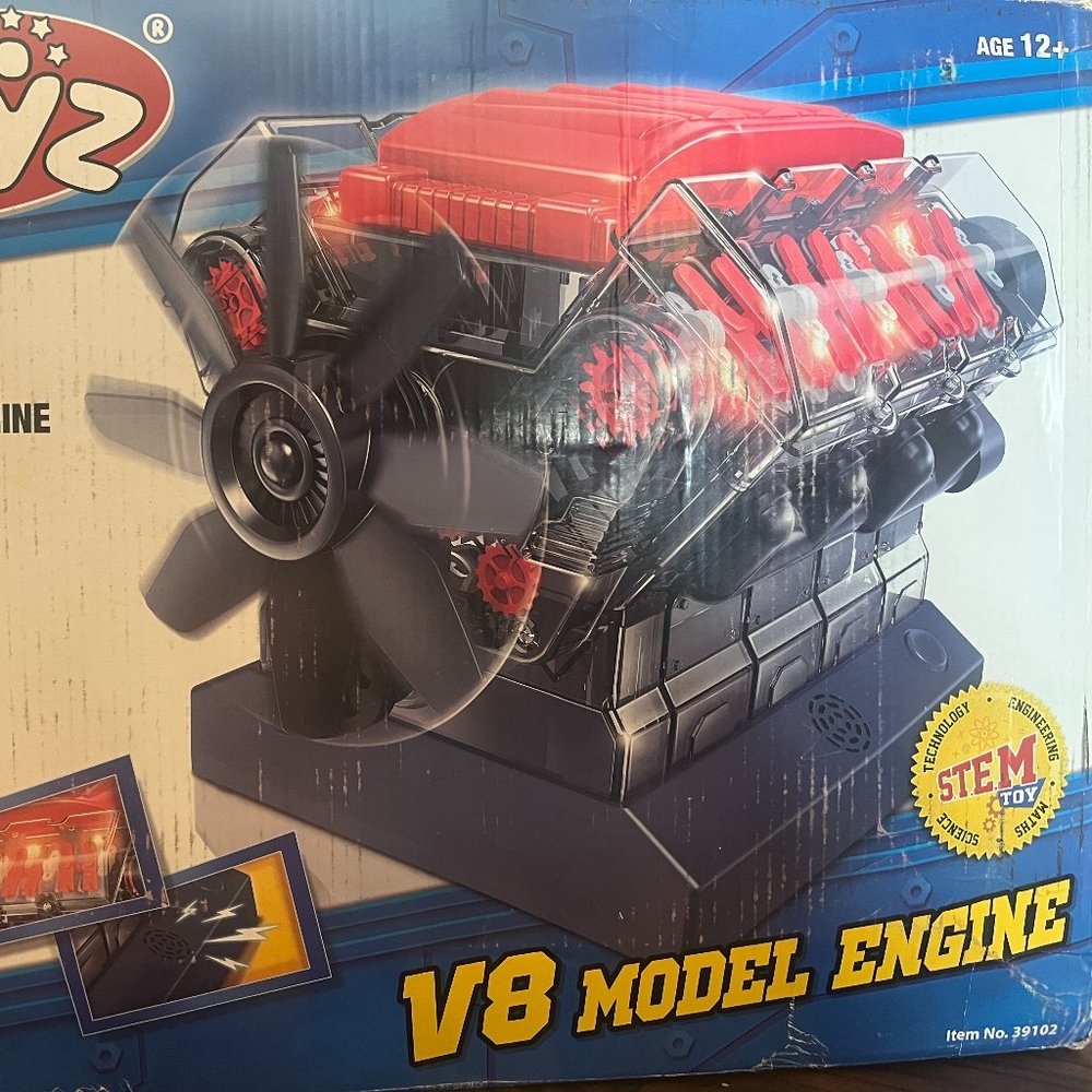 Plaz V8 Model Engine